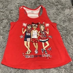 Fourth of July tank top for kids